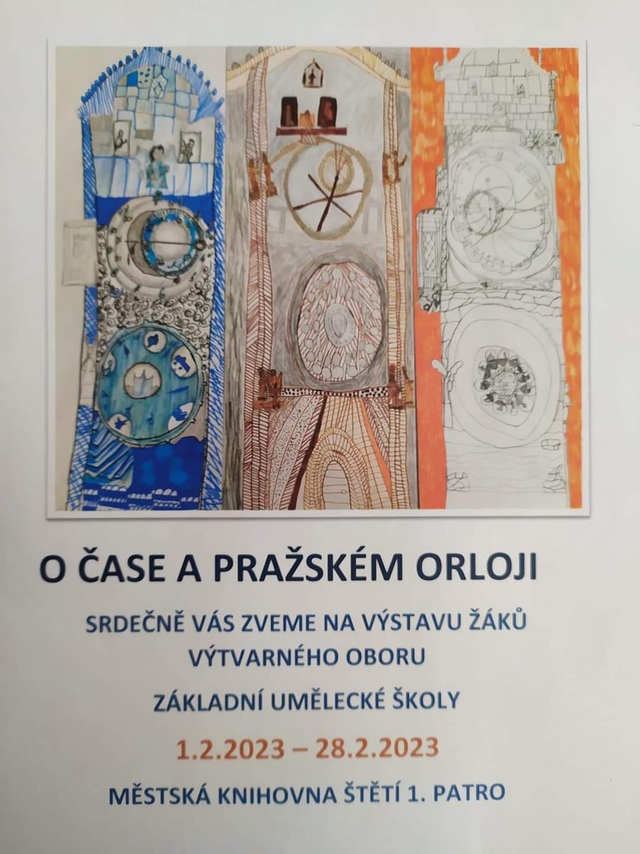 O čase a pražském orloji — foto