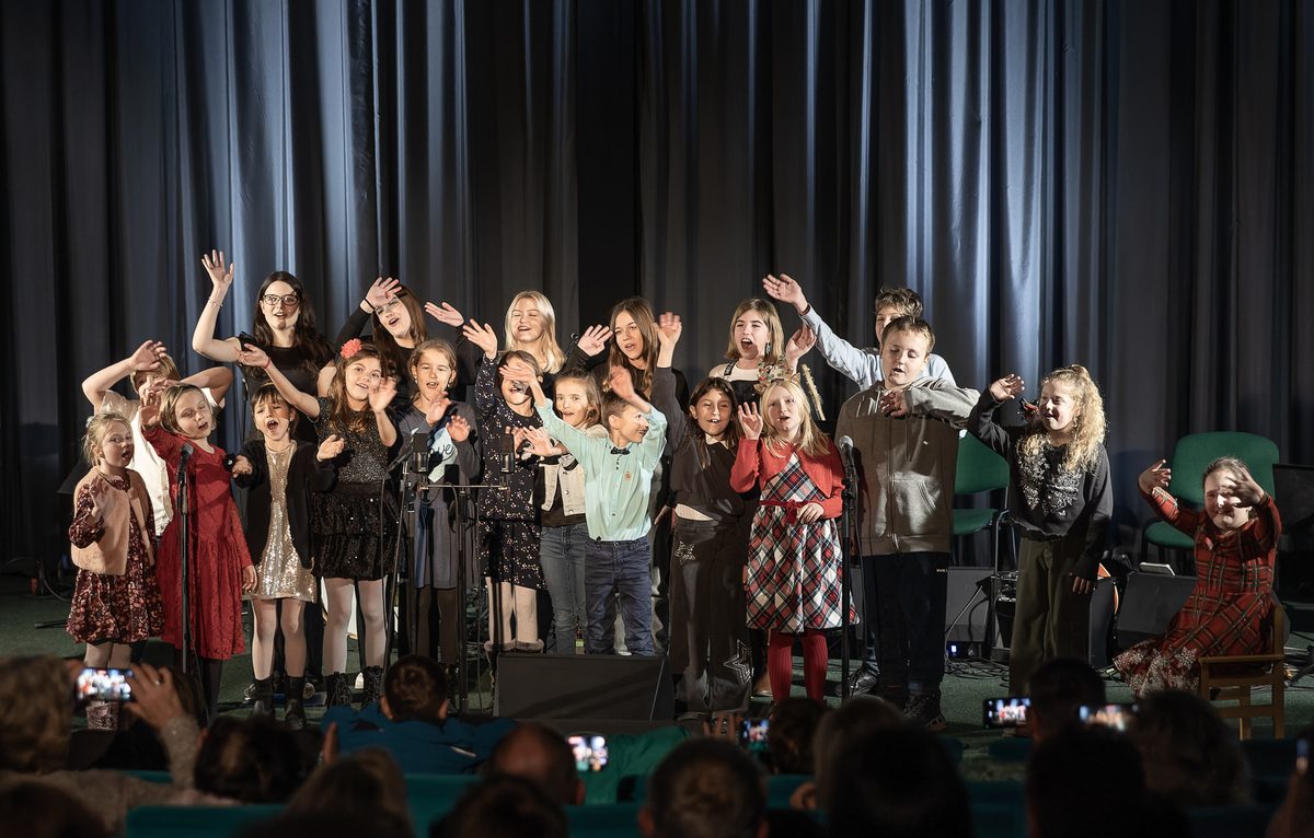 Koncert zpěváků — foto
