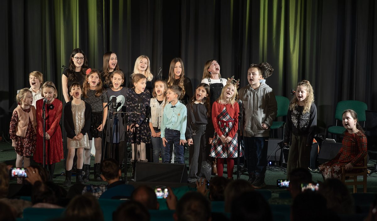 Koncert zpěváků — foto